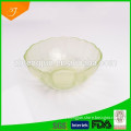 Machine Pressed Pearl Design Crystal Salad Glass Bowl